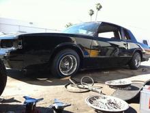 After it got its 13 inch wheels