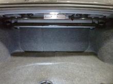 Rear strut tower bar