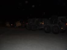 1st deployment 
Operation Iraqi Freedom II  my wrecker and one of my favorite tow's 2004-05