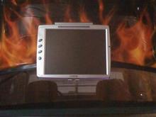 Trunk lid cover painted as well with screen