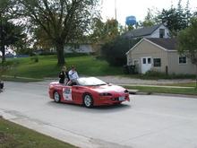At the parade