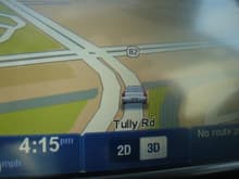 TomTom GPS with Monte Carlo as a car symbol. Made from a picture of my actual car..
