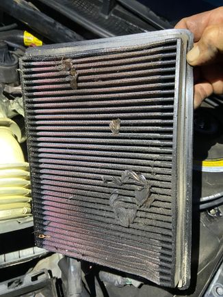 Cleaned and replaced but car died open to air