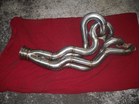 Collector flange welded on and disconnect for collector added 