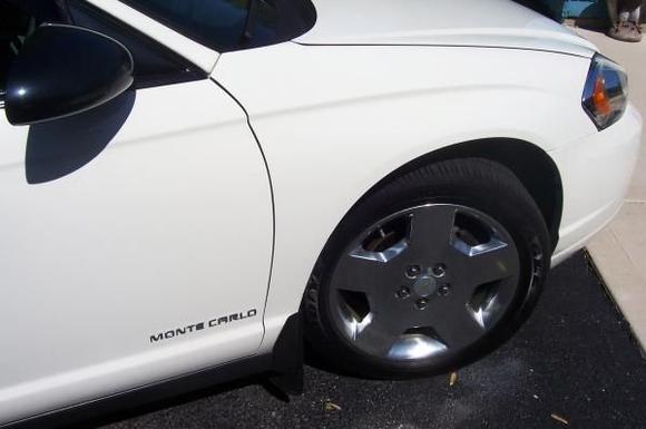 I added another 'Monte' name plate to add a little something to the long body style. It's subtle but it looks really nice in person.