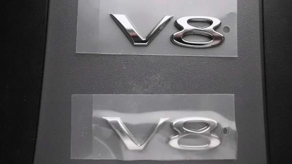 Chrome Plastic V-8 Badges Perfect for Air Cleaners/ tool Boxes anywhere you want to put them.
Can use them for Chevy/Ford/Chrysler.
$15.00 for 2 I have lots avalible.
All badges are peel and stick.
$5.00 to ship.