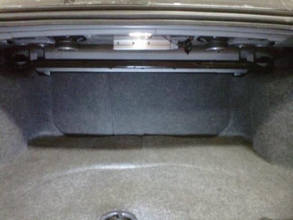 Rear strut tower bar