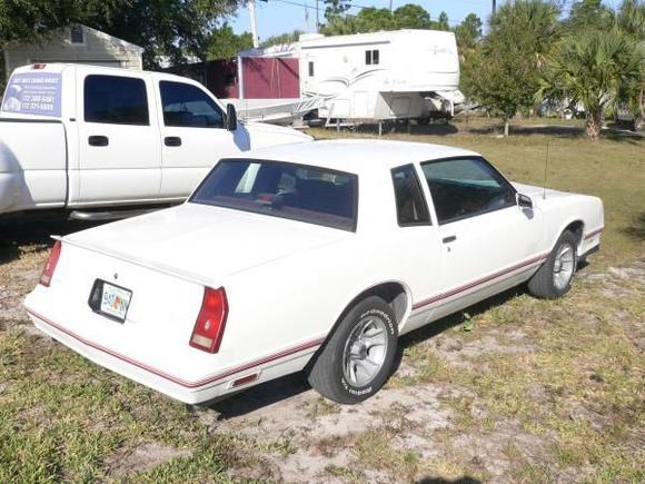 My Dad's 87 Monte SS