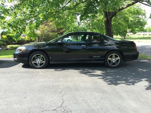 My Monte Carlo - found the supercharged SS wheels