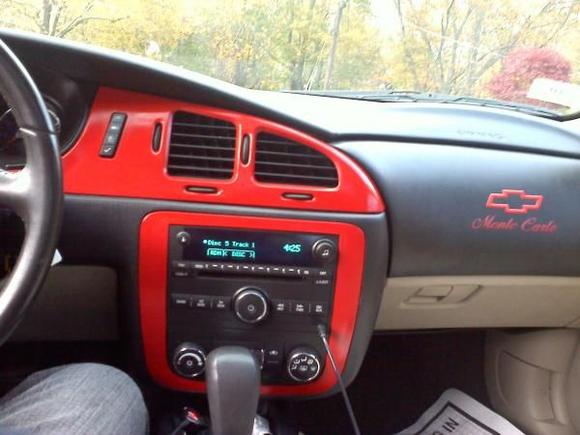 stock radio still as well as stock colored glove box