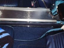 Impeccable detail!  All newly upholstered complete with Just Dashes door panels Incredible detail too original panels. 