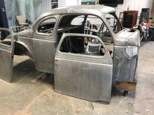 After a month in chemical stripper it came back with more rust holes :-)
