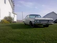just a shot of her in the yard