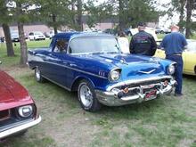 195? Bel Aire 2 door wagon chopped...very cool!