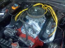 Me and my buddys built this motor for the barracuda its a 318