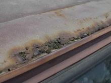 above the windshield