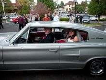 Proud Father-of-the-Bride and Chauffer. October 2009