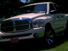 2008 Ram 1500 Big Horn Cool Vanilla with a 4.7l v8