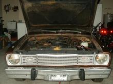 Most of the parts are there just all suffering from back yard suicide.