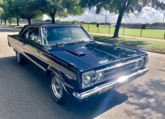 just purchased this 67 gtx.it was on my bucket list.i wish it had the stock motor instead of the 512 strocker,but guess i will have to live with the 6 mpg it gets.it has been rotisserie restored