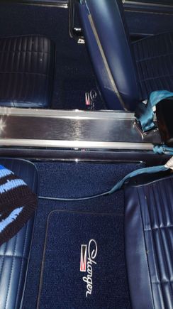 Impeccable detail!  All newly upholstered complete with Just Dashes door panels Incredible detail too original panels. 