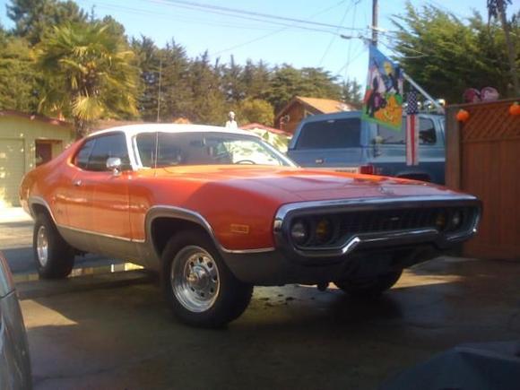 Before car show. Oct. 2009