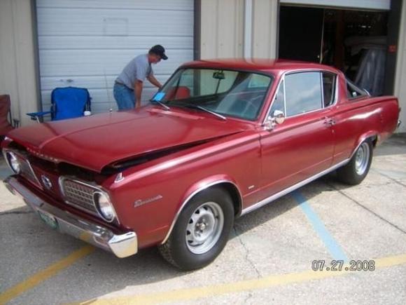 1966 plymouth barracuda local show