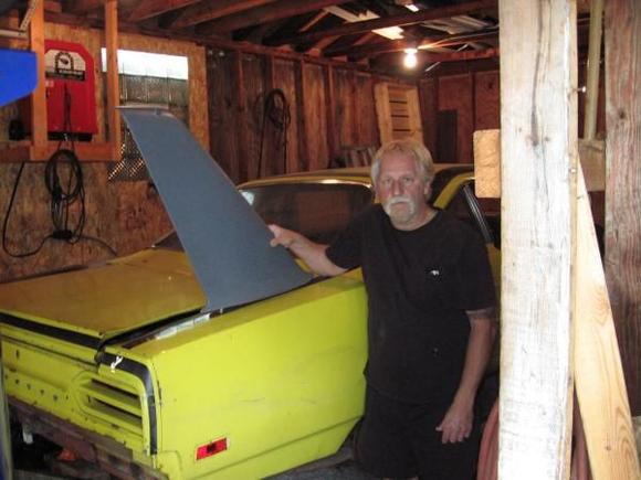 A Ted Janek Superbird wing I will mount on my beeper