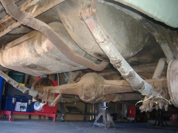 Thinking of making rearend Conversion' What Type would be simple Bolt-on! i read a 74 Dart' or 84-01 cherokee' can be a good candidate? This rear end is 55" splash pan to pan 5-on 4.5 Bolt Pattern' Any other out there. In need of knowledgeable Person's Thank You...Ruben