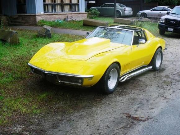 corvette driver front