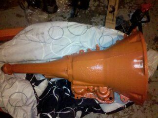 Rebuilt 727TF painted Hemi Orange