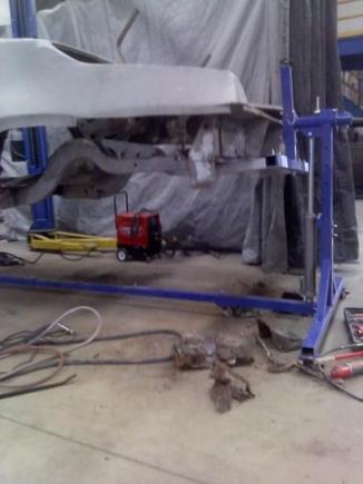 Rear Quarters were rusted out bad. Patch avail at AMD.