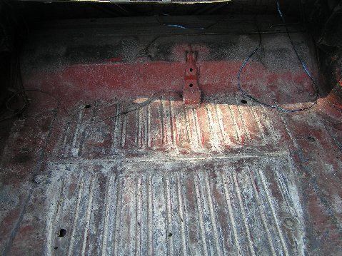 Trunk and Floor pans are in awesome shape!