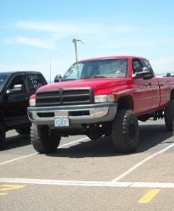 First time out to diesel drag in redding 2012