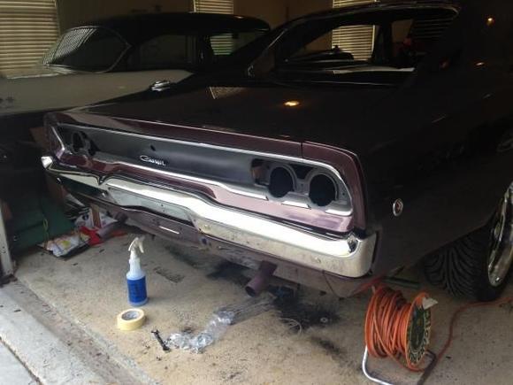 005 (3) New bumpers ant trim.