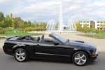 Black 2008 Mustang GT/CS Convertible