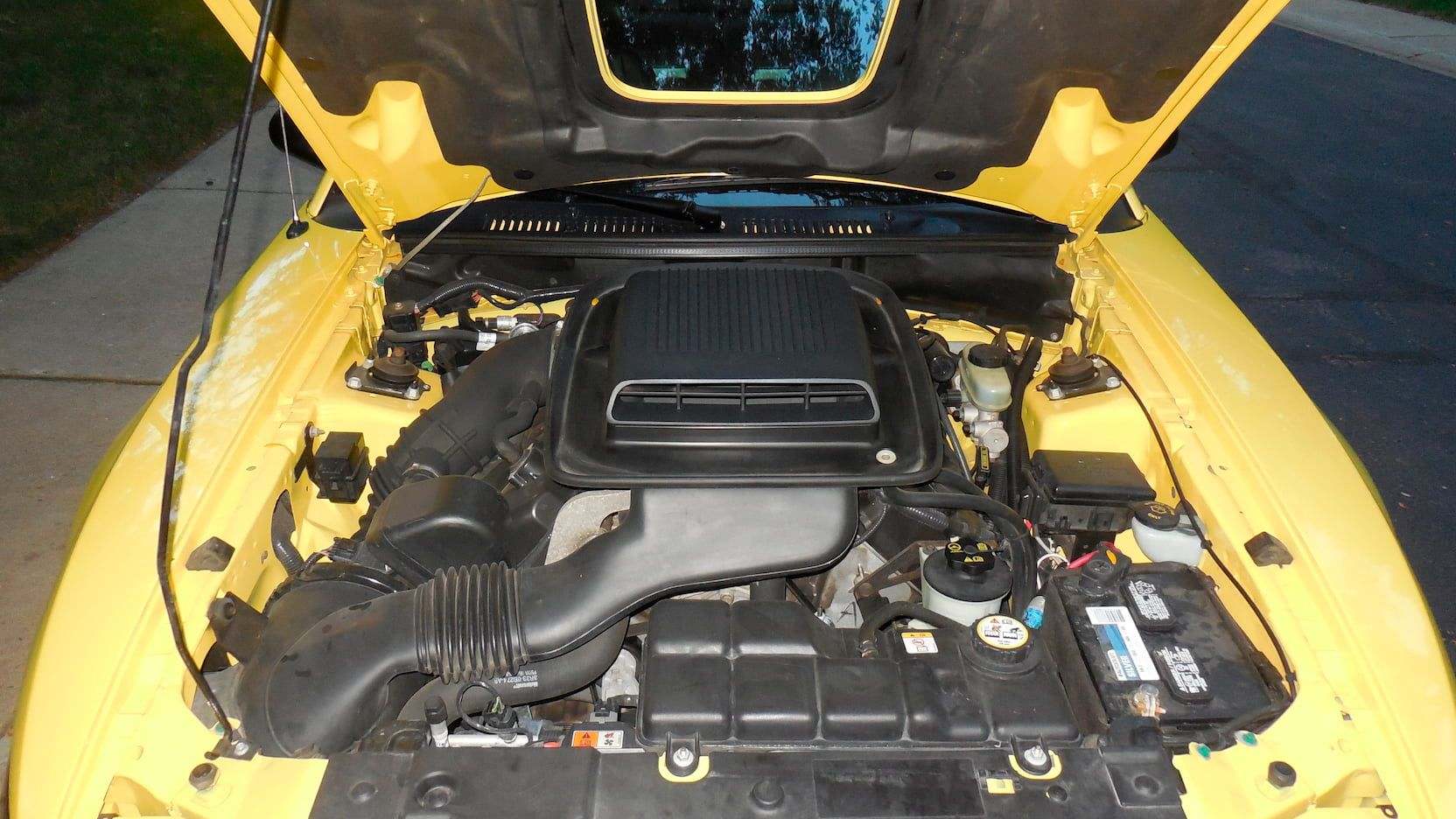 2003 Ford Mustang - 2003 mustang mach 1 (23k orig miles) - New - VIN 1fafp42r93f340814 - 8 cyl - Manual - Coupe - Yellow - Elgin, IL 60123, United States