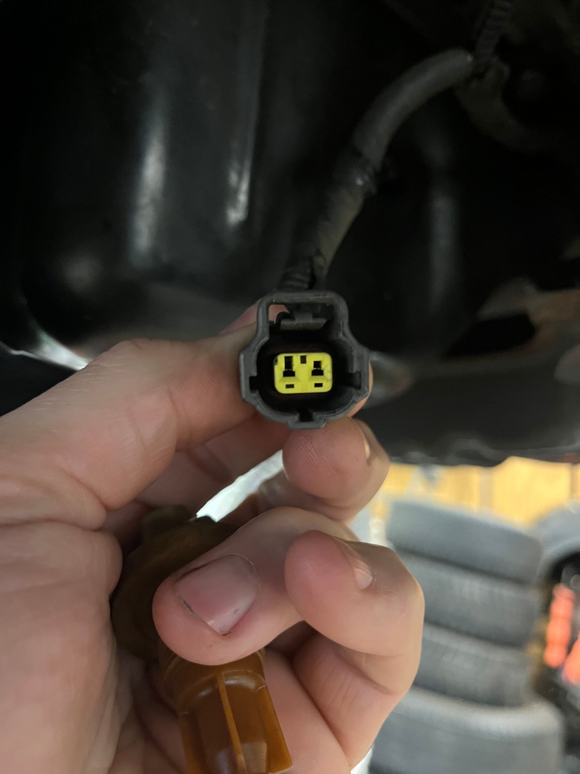 oil pan sensor thread size