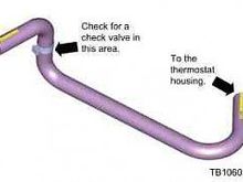 Updated hose with check valve