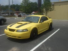 my 2nd stang in the Maaco lot ready for paint