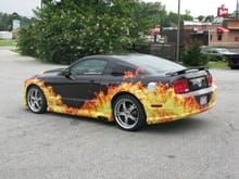 Even the Rear is in Flames!
