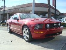 2006 Ford Mustang GT Premium....I got a screaming deal on this, low miles 13k and 5sp with leather and 18&quot;s