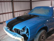 Fresh paint. Got paint code from 2010 shelby gt 500