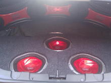 Trunk w/subs &amp; amps