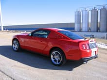 2011 Mustang GT   Race Red 005