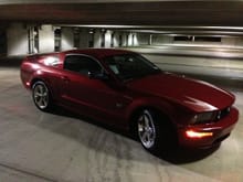 Was at work the night after I got it detailed. This is one of many pics I took with my iPhone so not great quality.