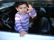 Brenn (my youngest) loves cars!
