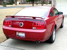 08 Mustang GT - Dark Candy Apple Red