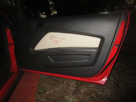 Panel install complete, passenger side