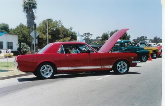 1996, Won best of show at NAS North Island's First Annual Car Show.